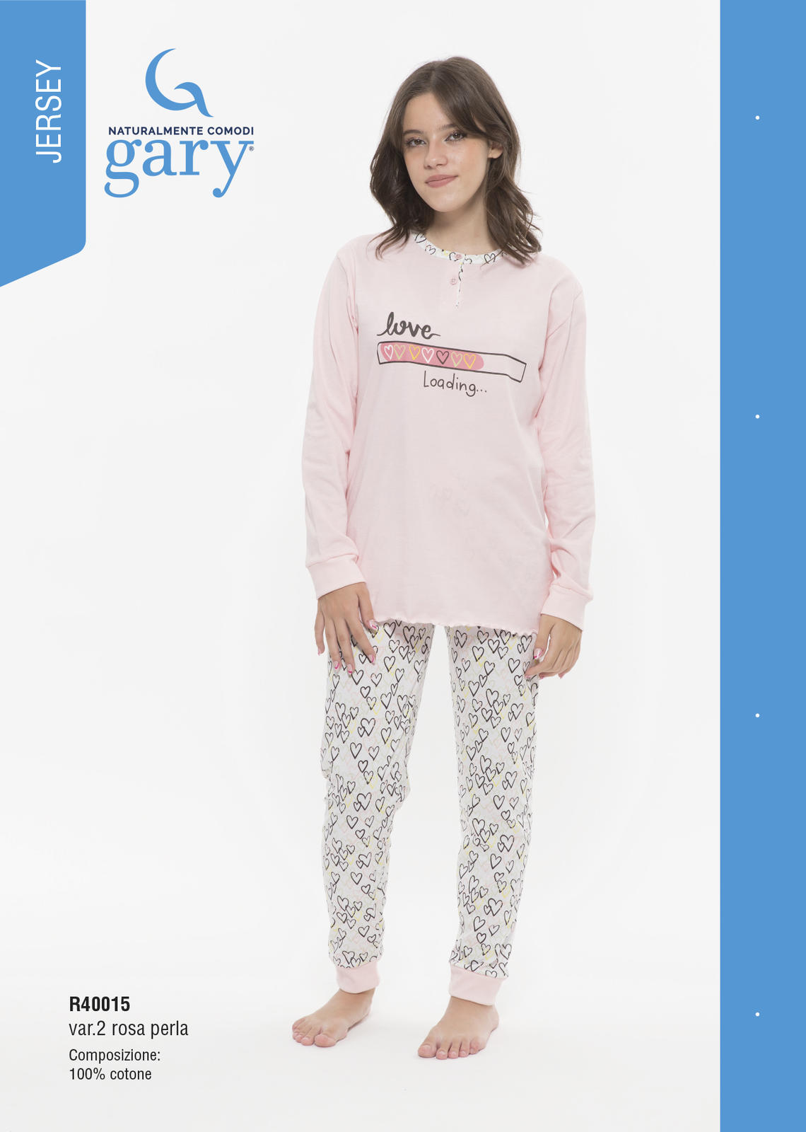 PIGIAMA RAGAZZA M/L R40015 Tellini S.r.l. Ingrosso Abbigliamento